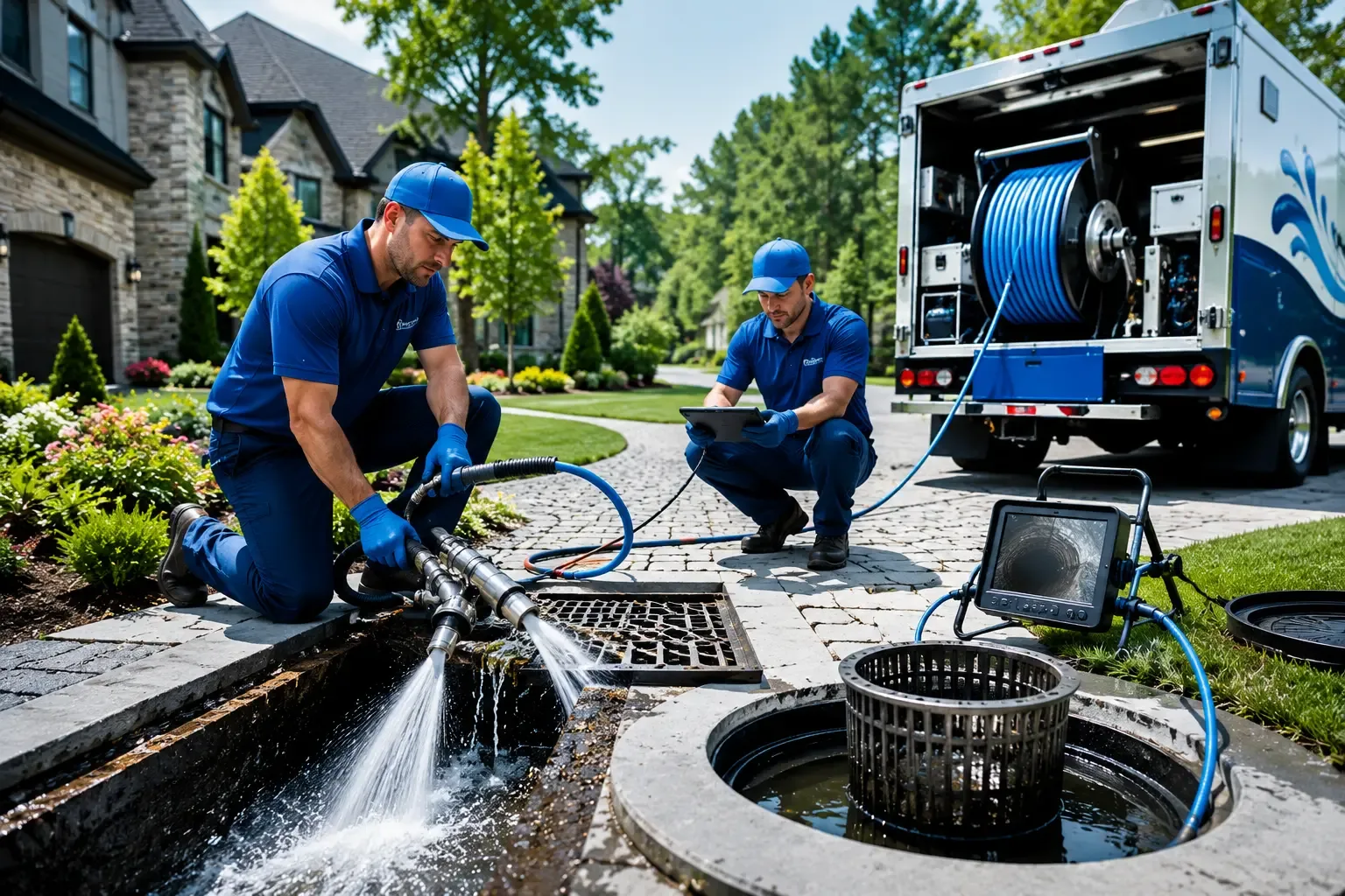 Local outdoor drain cleaning professionals in Valdese, NC